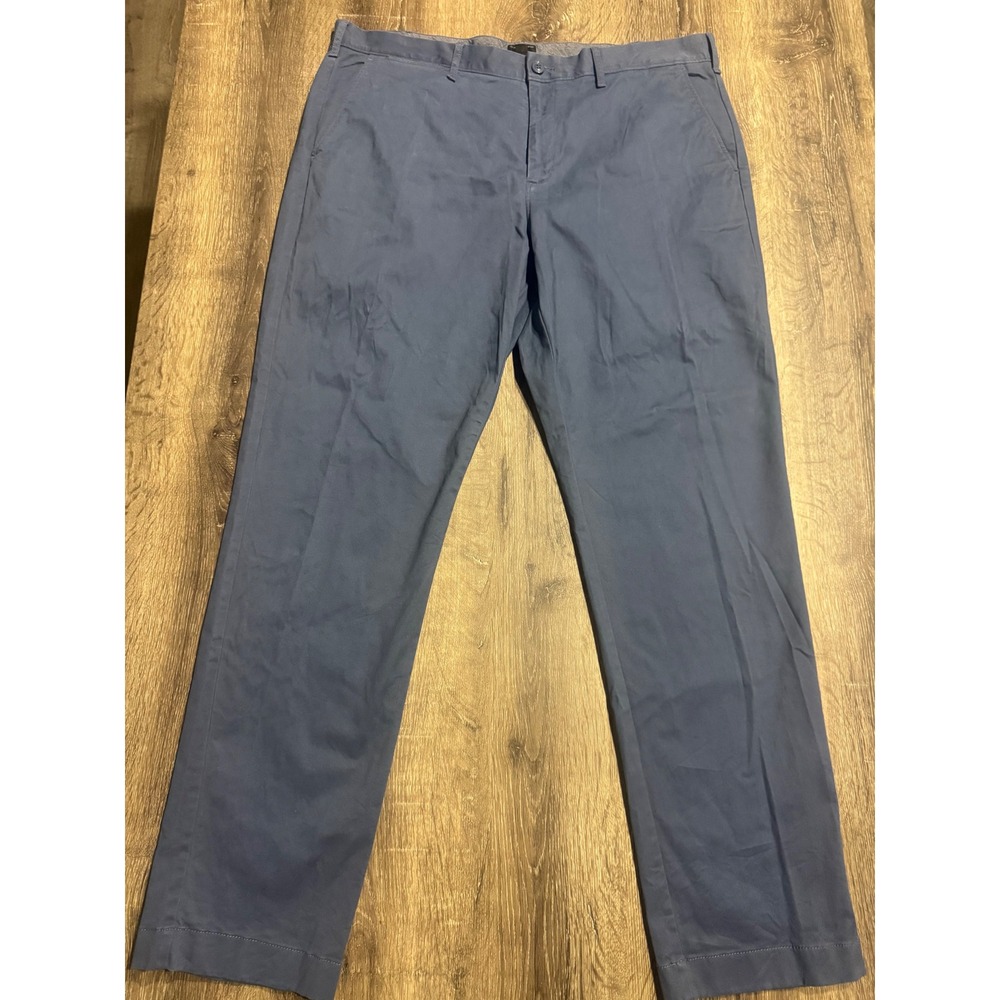 J.Crew 770 Straight Fit Pants Mens 38x32 Blue Re-Imagined Chinos AR886